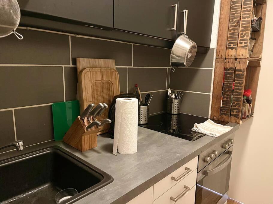- Chilliges Zimmer In Dusseldorf Mit Balkon & Kuche; Big Tv And Bed - מראה חיצוני תמונה
